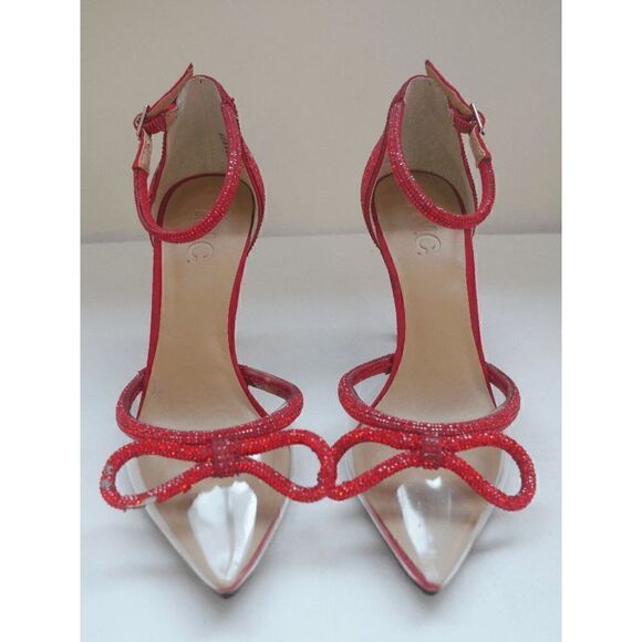 I.N.C. INTERNATIONAL CONCEPTS Women's Lidani Pointed-Toe Clear Vinyl Pumps 6 - Picture 5 of 11